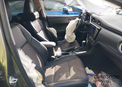 2017 Toyota Corolla Se from USA, damaged, VIN 2T1BURHE5HC841184